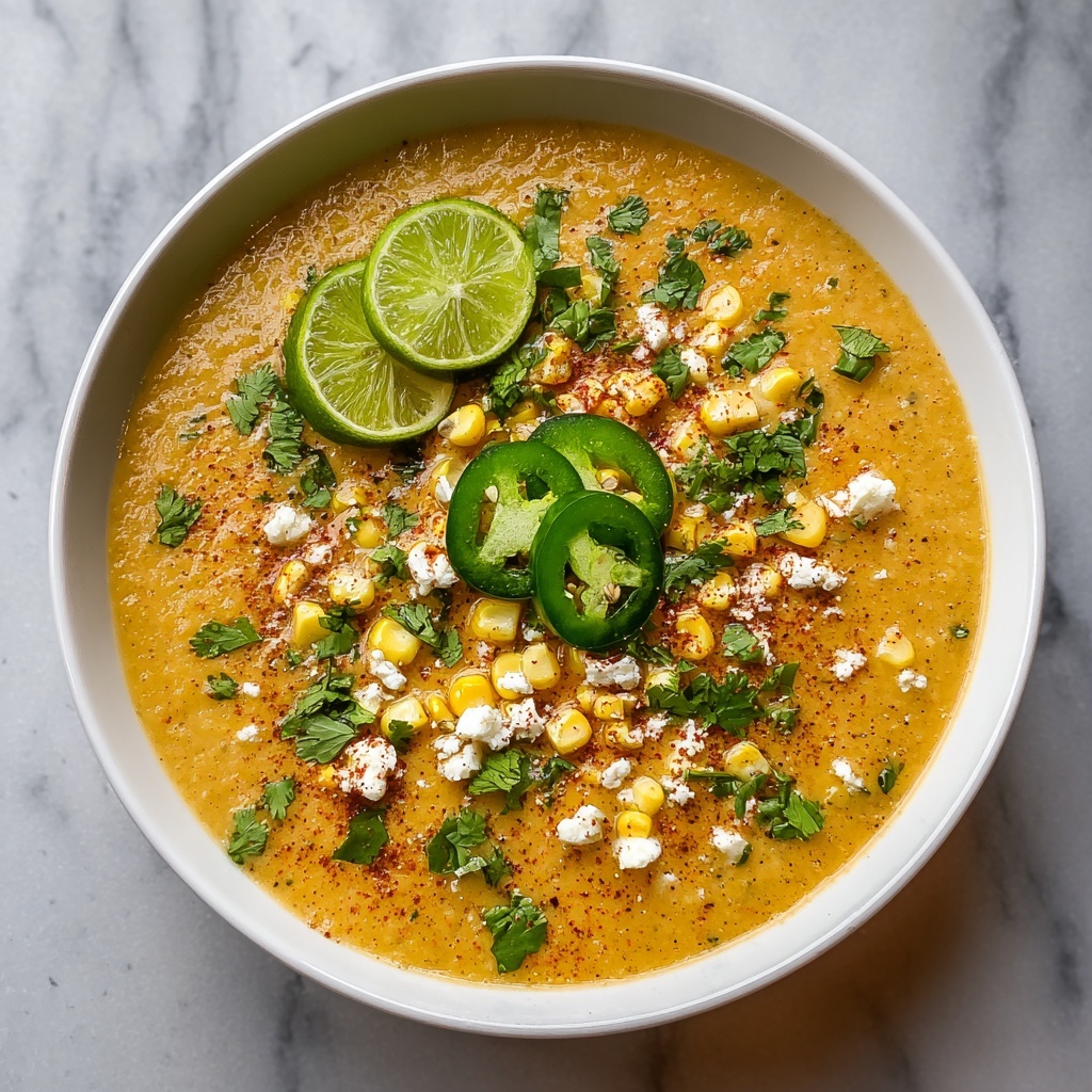 Mexican Street Corn Soup Recipe - Recipe Image