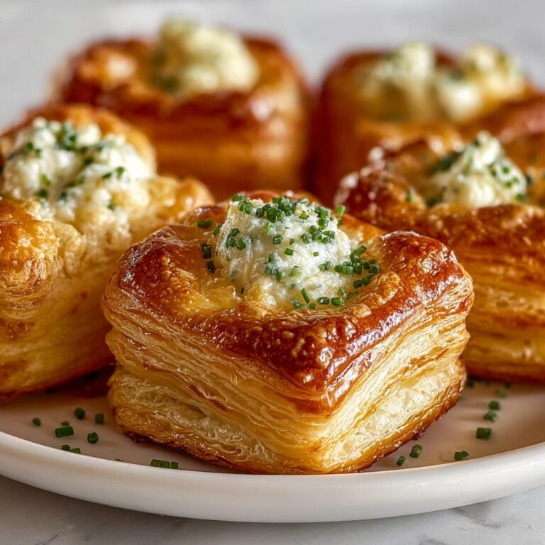 Herb & Cheese Stuffed Puff Pastry Bites Recipe