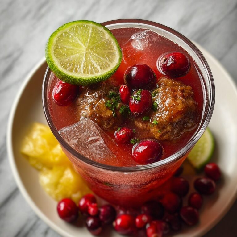 Cranberry Tequila Spritzer Recipe