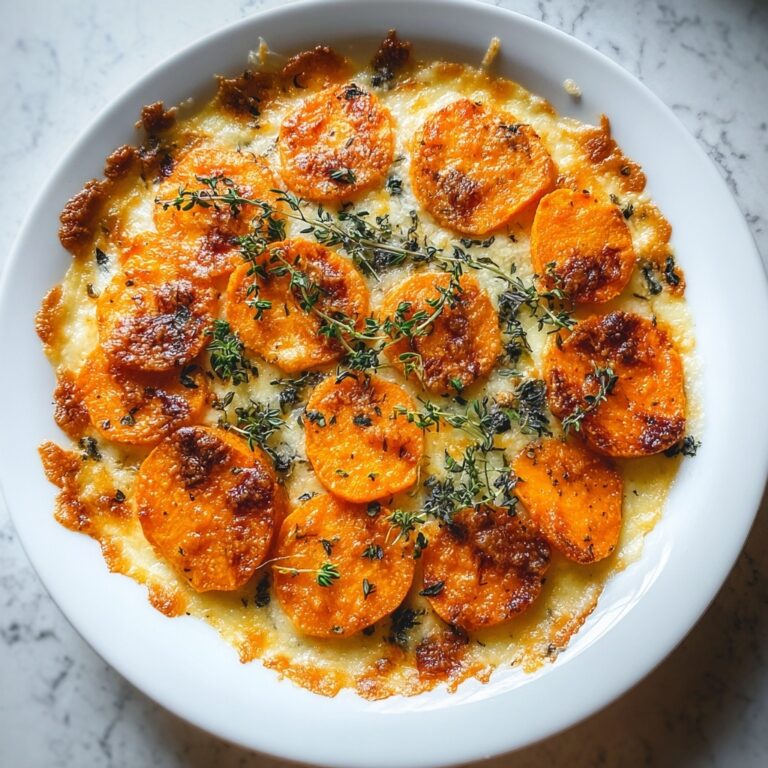 Scalloped Sweet Potatoes au Gratin Recipe