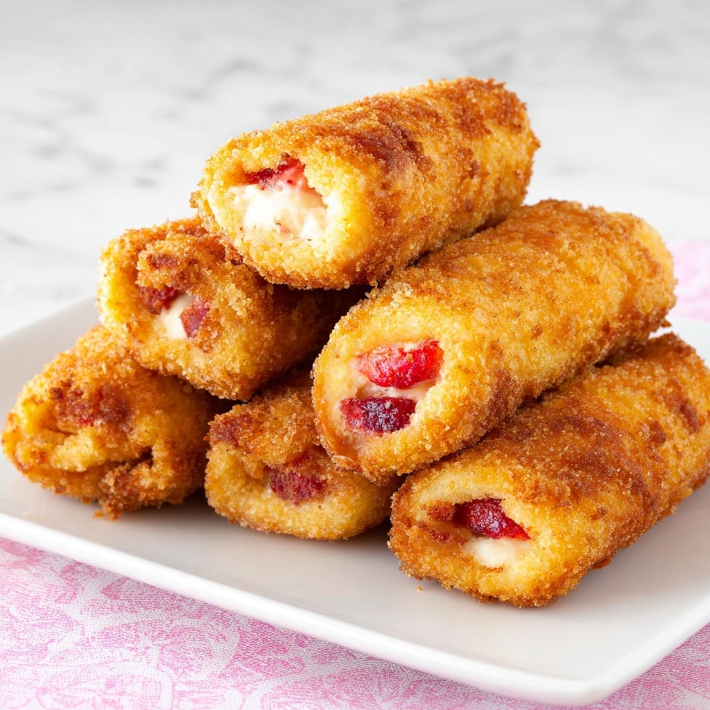 Strawberry French Toast Roll Ups Recipe - Recipe Image