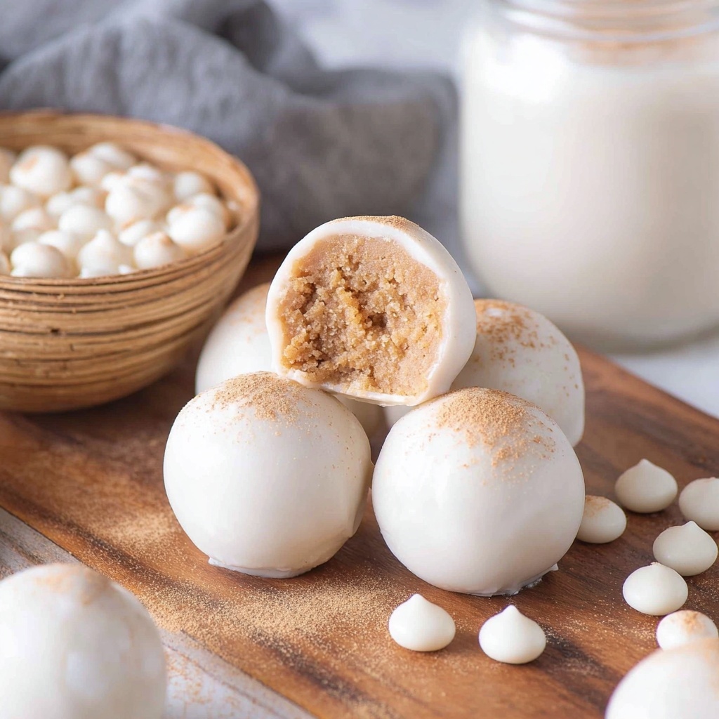 Eggnog Cake Balls Recipe - Recipe Image