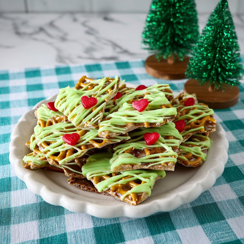 Grinch Brittle Recipe - Recipe Image