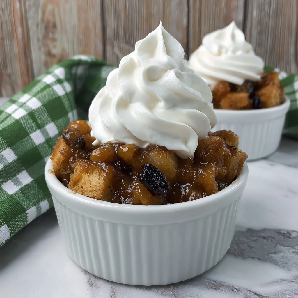Irish Bread Pudding with Whiskey Sauce Recipe - Recipe Image