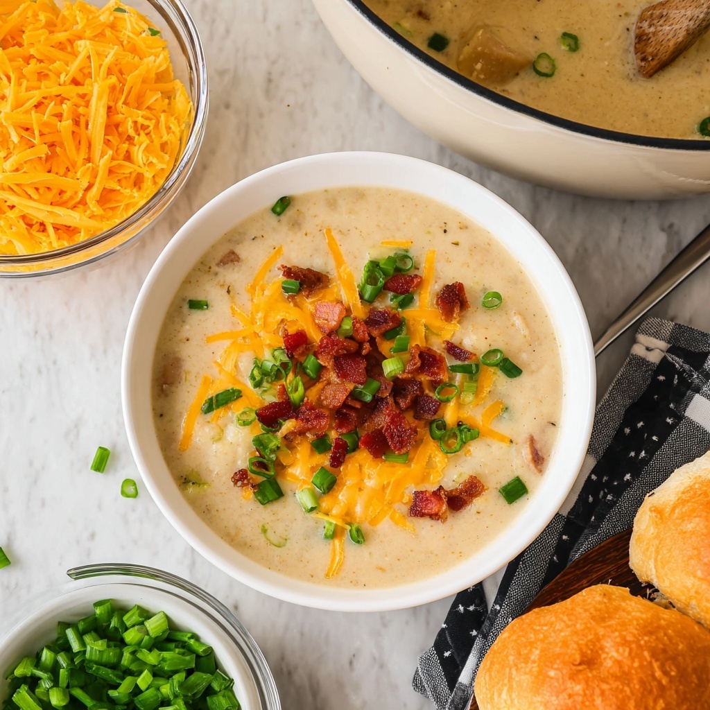 Creamy Bacon Potato Soup Recipe - Recipe Image