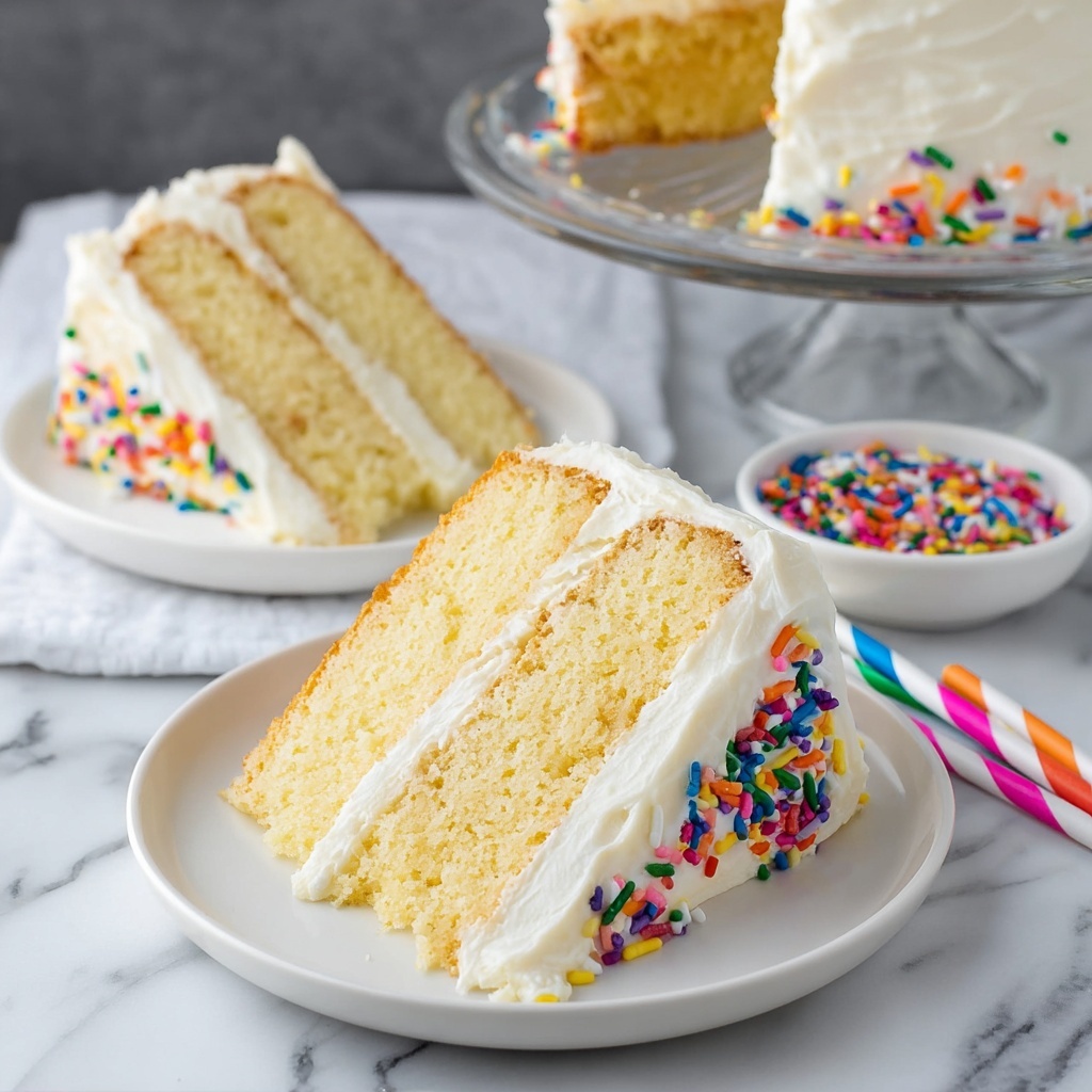 Vanilla Cake Recipe - Recipe Image