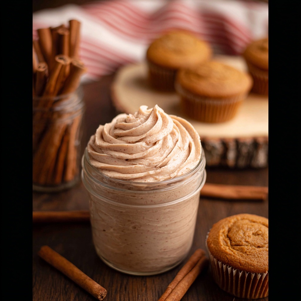Cinnamon Cream Cheese Frosting Recipe - Recipe Image
