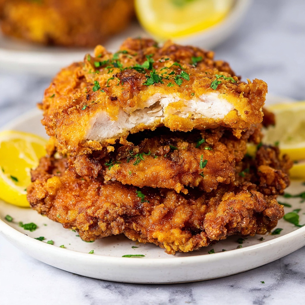 Crispy Chicken Schnitzel Recipe - Recipe Image