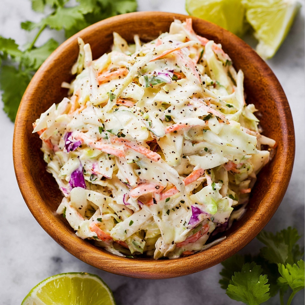 Cilantro Lime Coleslaw Recipe - Recipe Image