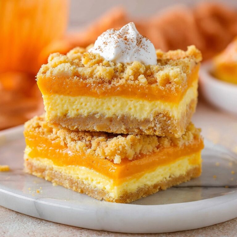 Pumpkin Cheesecake Bars Recipe