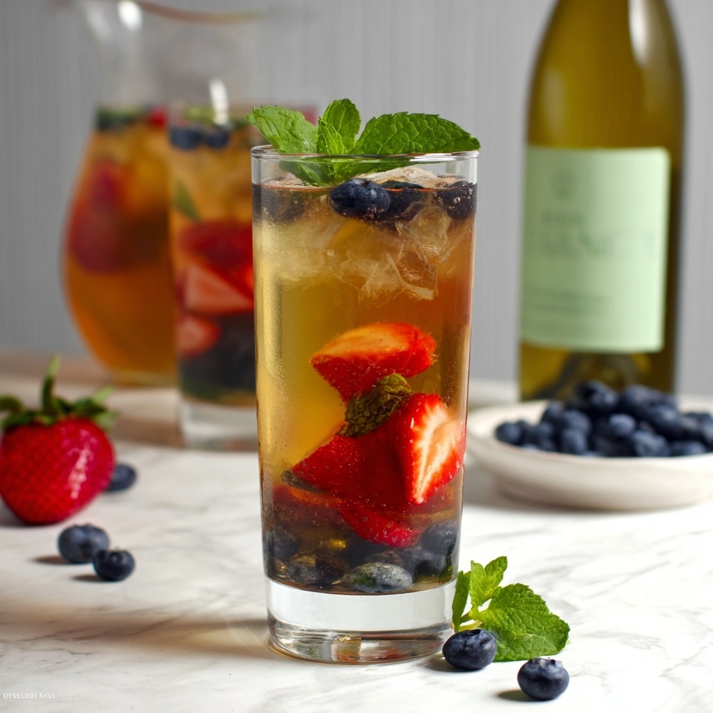 Sweet Tea Sangria Recipe - Recipe Image