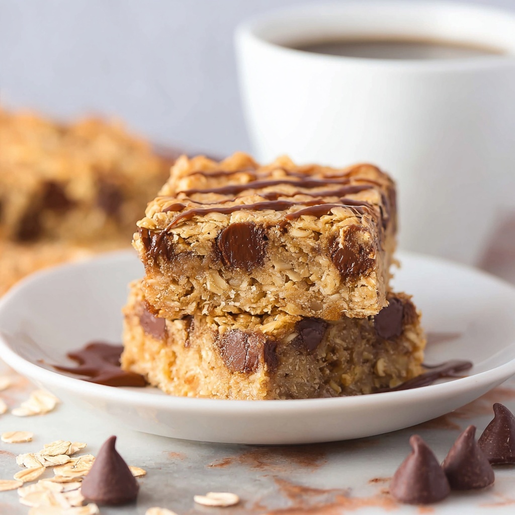 Peanut Butter Oatmeal Bars Recipe - Recipe Image