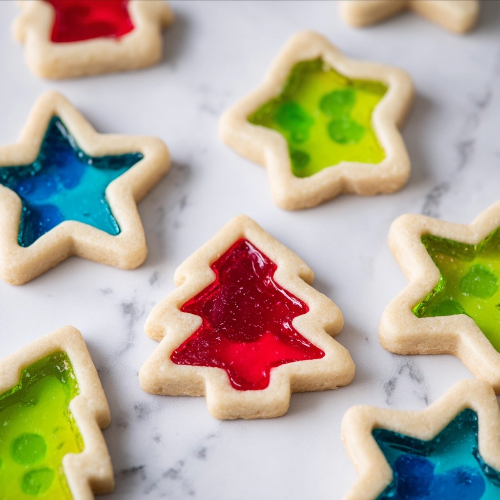 Stained Glass Cookies Recipe - Recipe Image