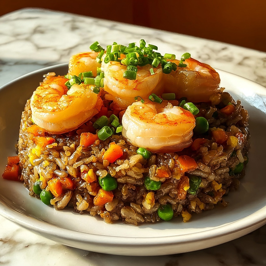 Savory Shrimp Dirty Rice Skillet Recipe - Recipe Image