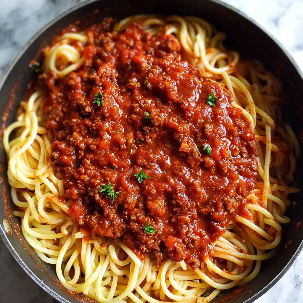 One Pot Pasta Bolognese: Quick, Comforting Family Favorite Recipe - Recipe Image