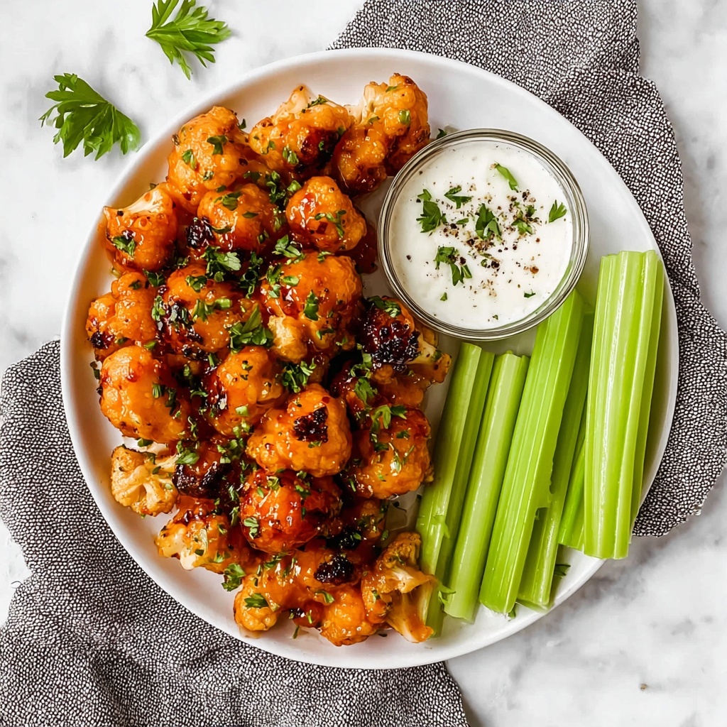 Buffalo Cauliflower Wings Recipe - Recipe Image