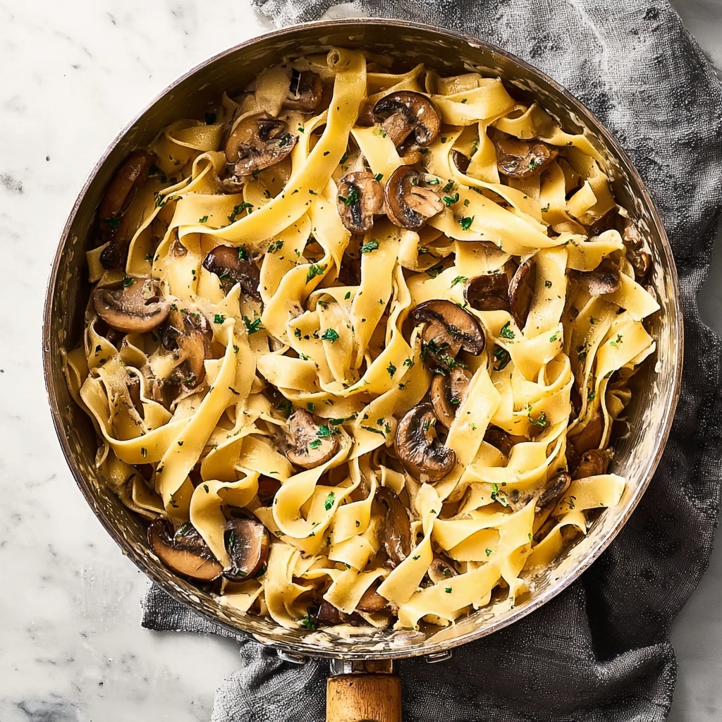 Vegetarian Mushroom Stroganoff Recipe - Recipe Image