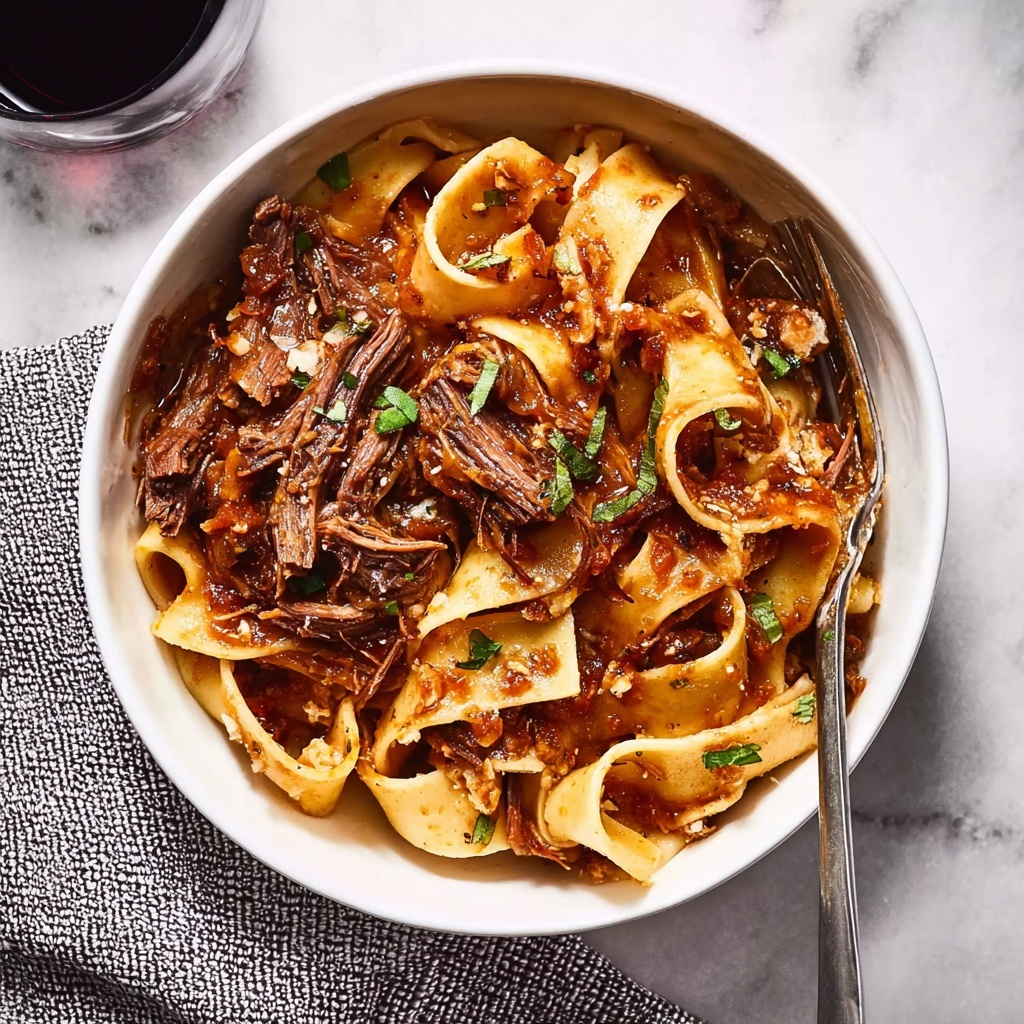 Instant Pot Short Rib Ragù with Pappardelle Recipe - Recipe Image