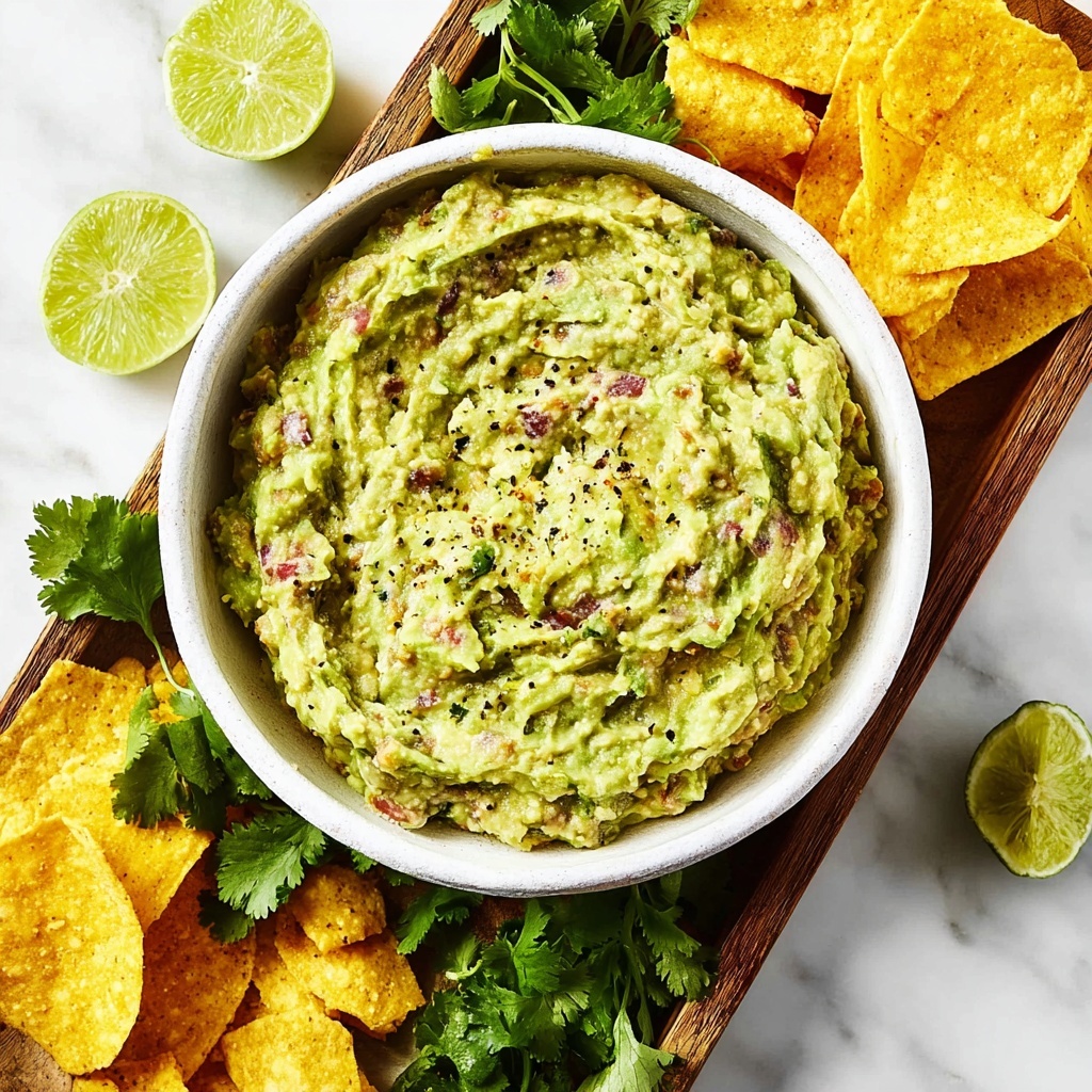 Easy Homemade Guacamole Recipe - Recipe Image
