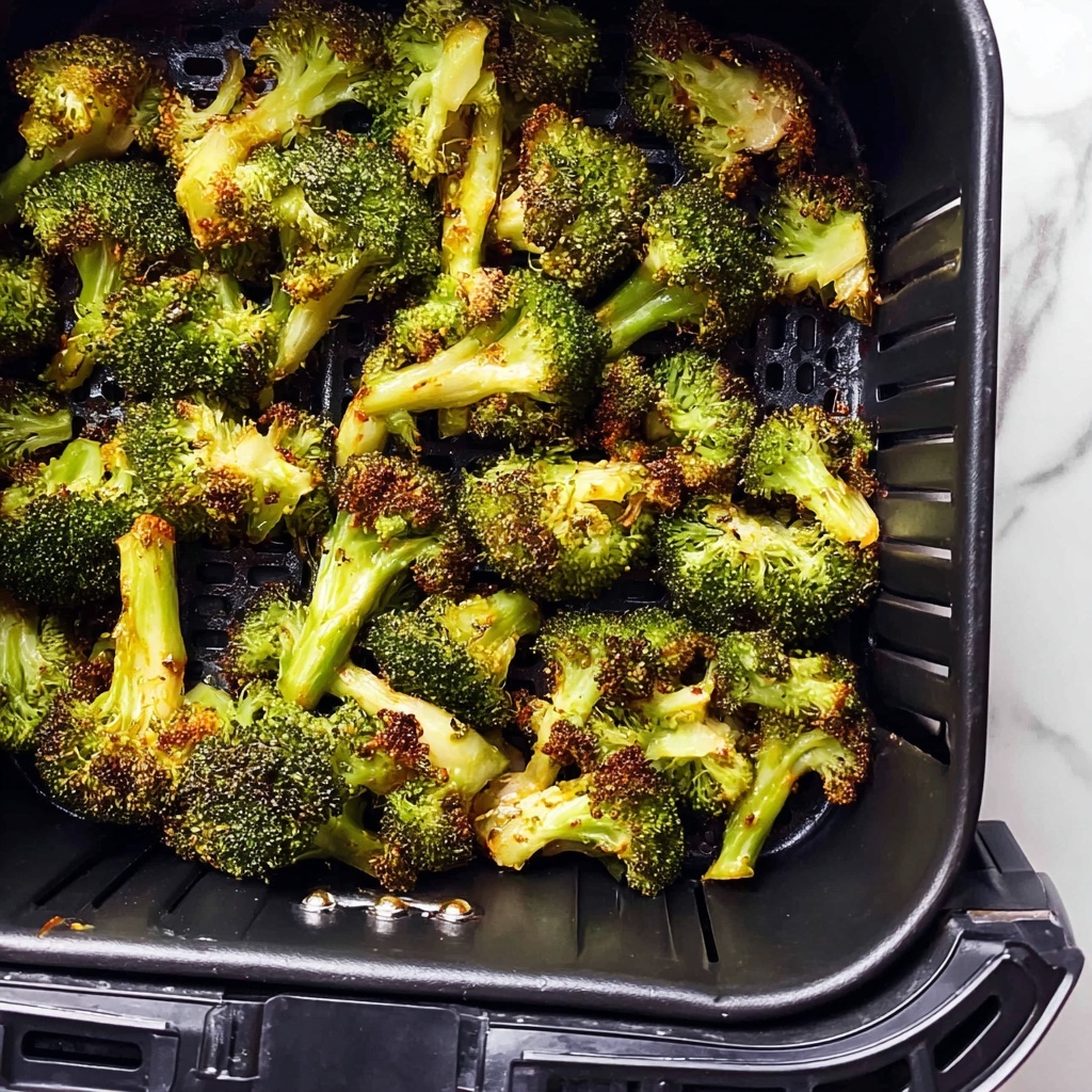 Air Fryer Parmesan Garlic Broccoli Recipe - Recipe Image