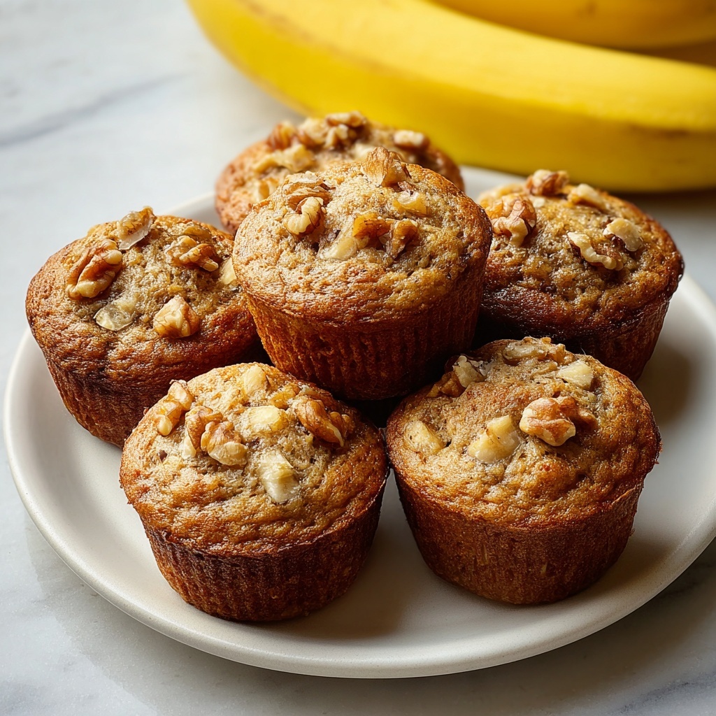 Healthy Greek Yogurt Banana Muffins Recipe - Recipe Image
