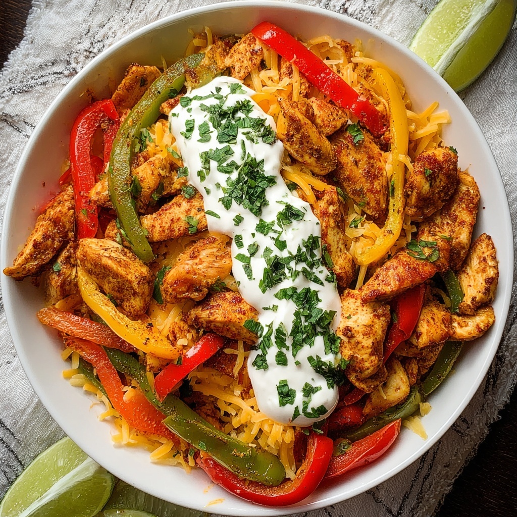 Fajita Chicken Casserole Recipe - Recipe Image