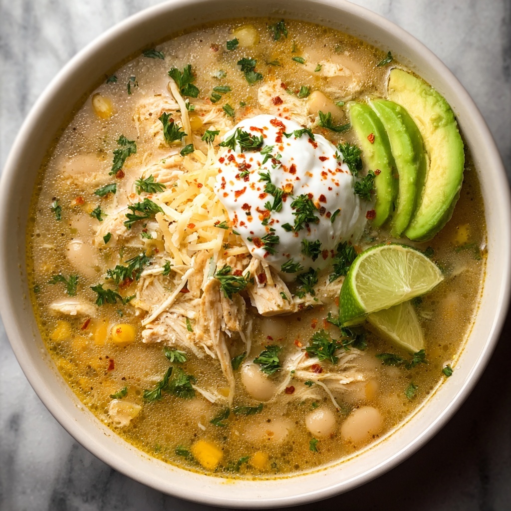 White Chicken Chili Recipe - Recipe Image