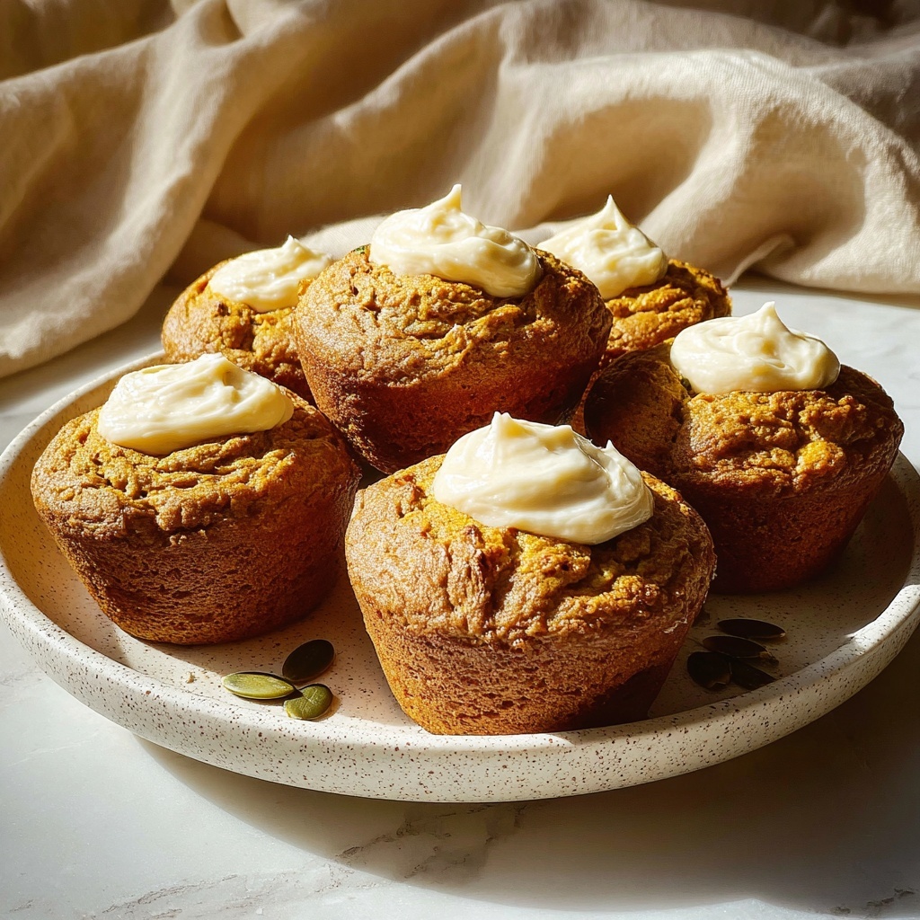 Pumpkin Cream Cheese Muffins Recipe - Recipe Image