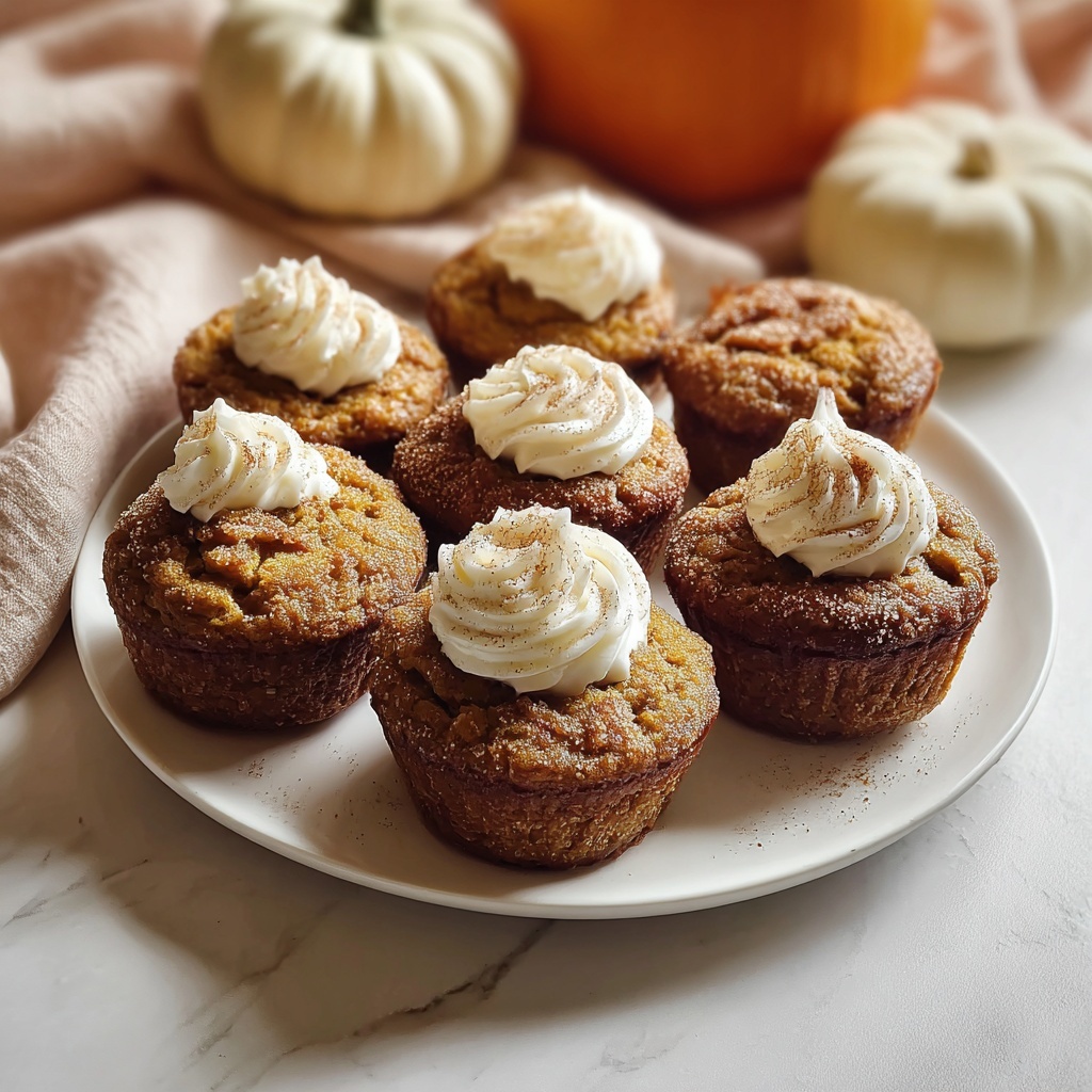 Pumpkin Cheesecake Muffins Recipe - Recipe Image