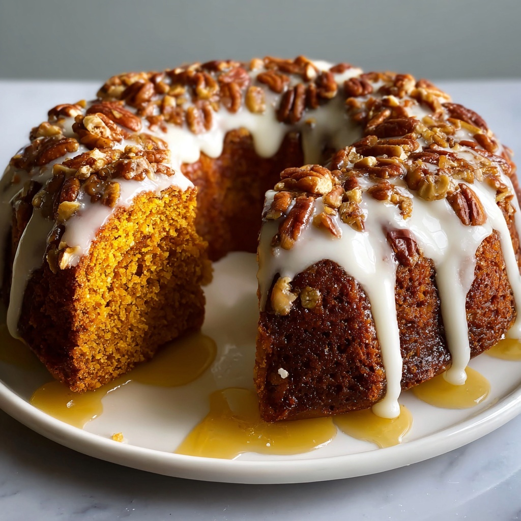 Pumpkin Honey Bun Cake Recipe - Recipe Image