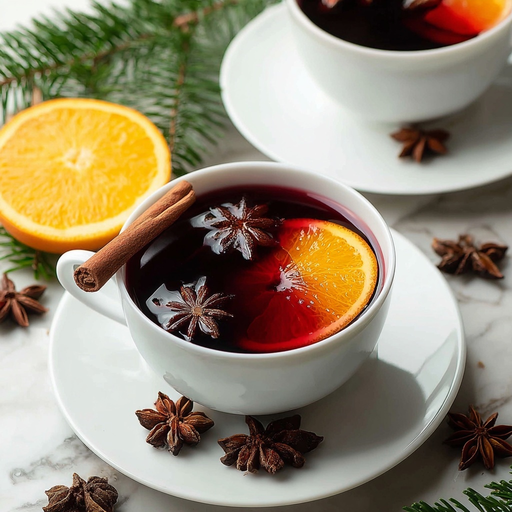 Warm Spiced Red Mulled Wine Recipe - Recipe Image