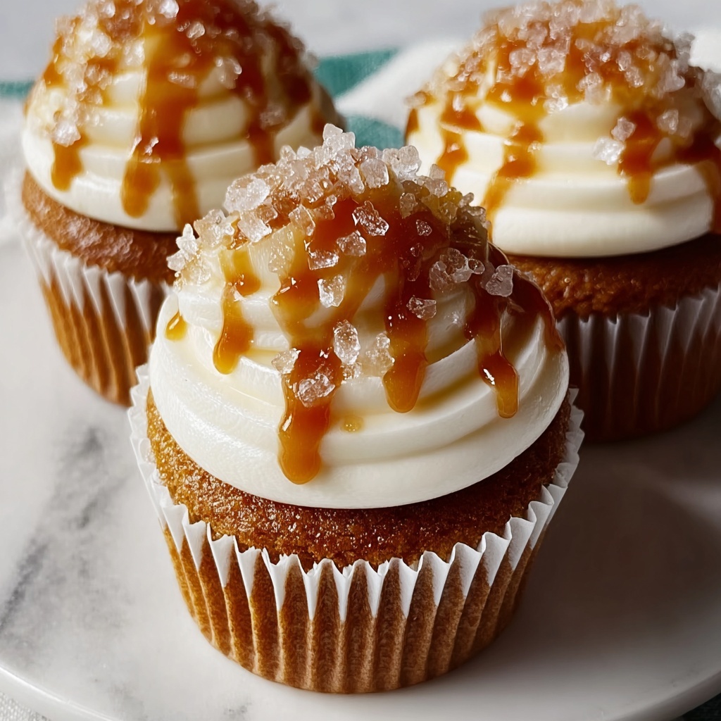 Salted Caramel Cupcakes Recipe - Recipe Image