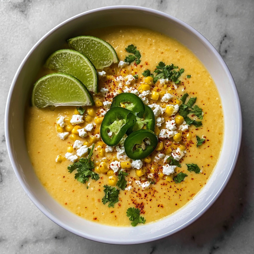Mexican Street Corn Soup Recipe - Recipe Image
