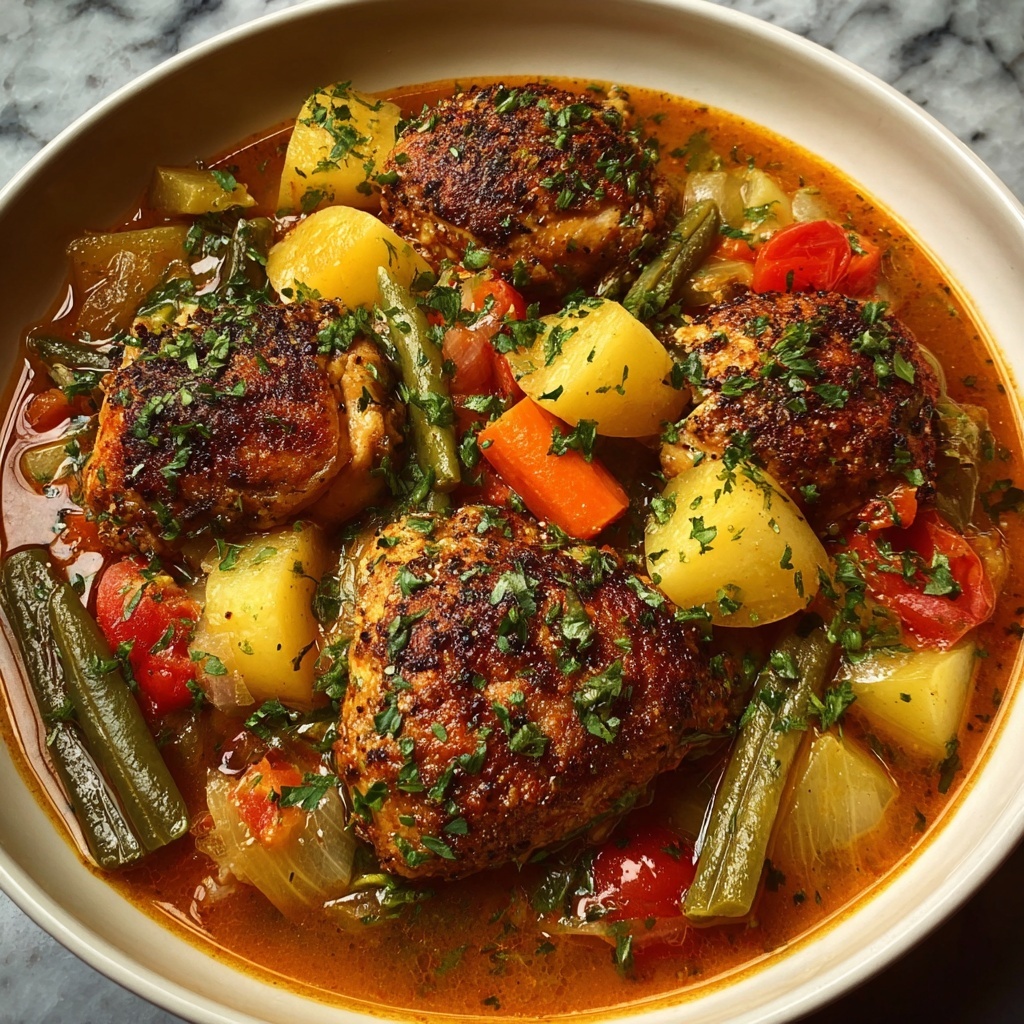 Hearty Chicken and Vegetable Stew Recipe - Recipe Image