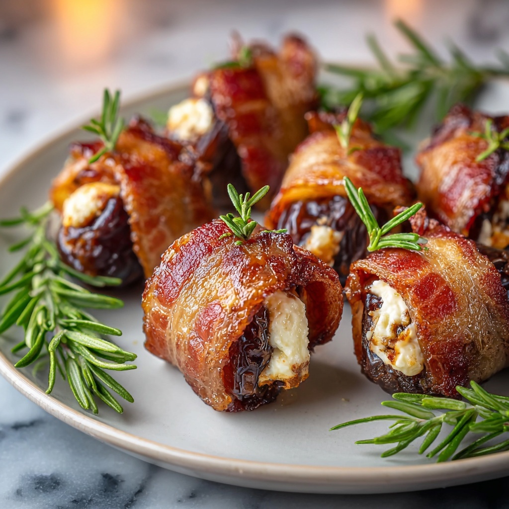 Air Fryer Brie Stuffed Dates Recipe - Recipe Image