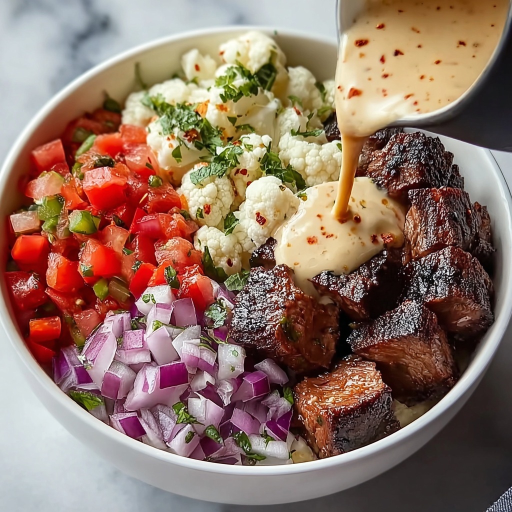 Burrito Bowls with Pico de Gallo & Chipotle Aioli Recipe - Recipe Image
