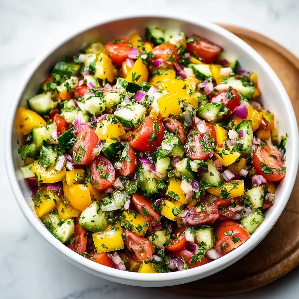 Israeli Salad Recipe - Recipe Image