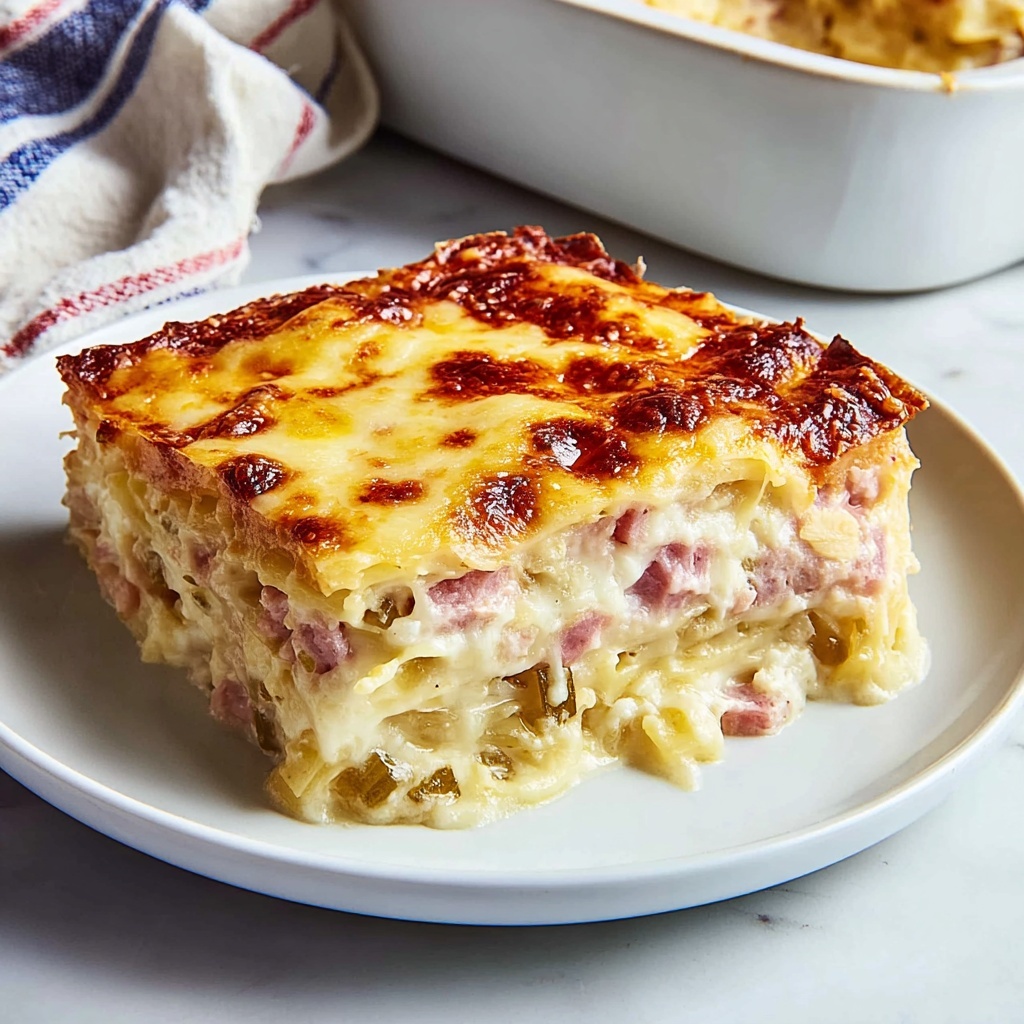 Easy Keto Reuben Casserole Recipe - Recipe Image
