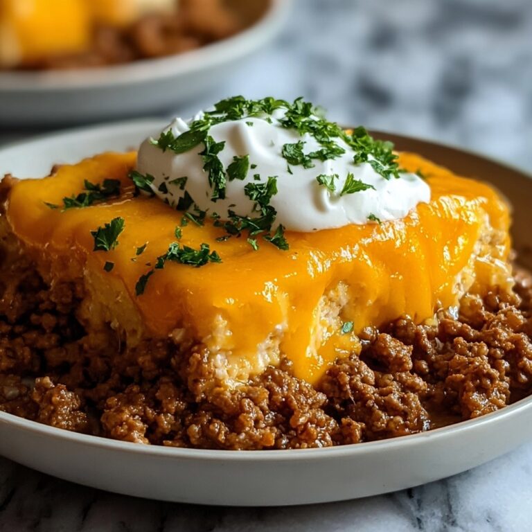 Ground Beef Cheesy Casserole Recipe