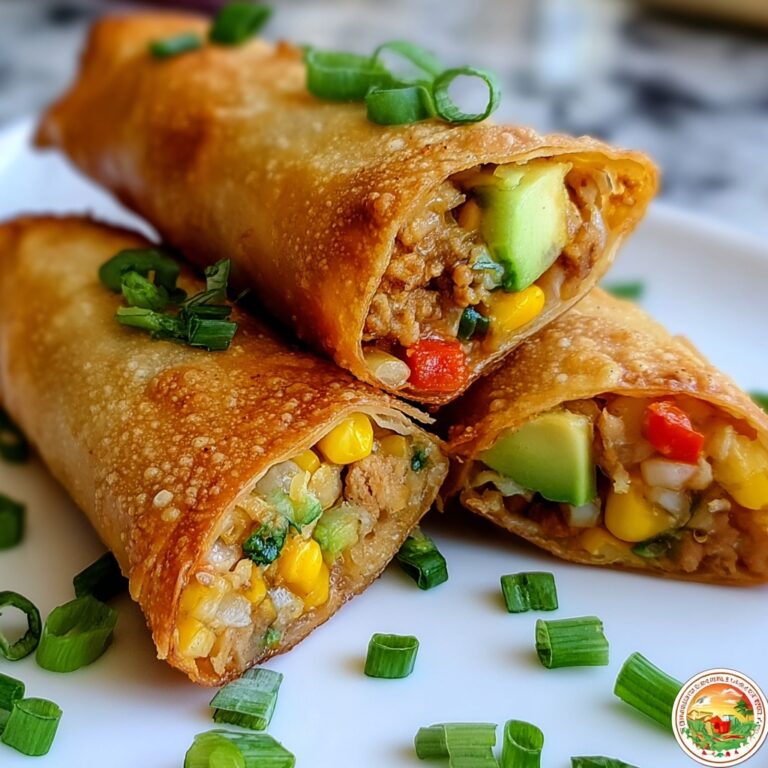 Crispy Southwest Chicken Egg Rolls Recipe