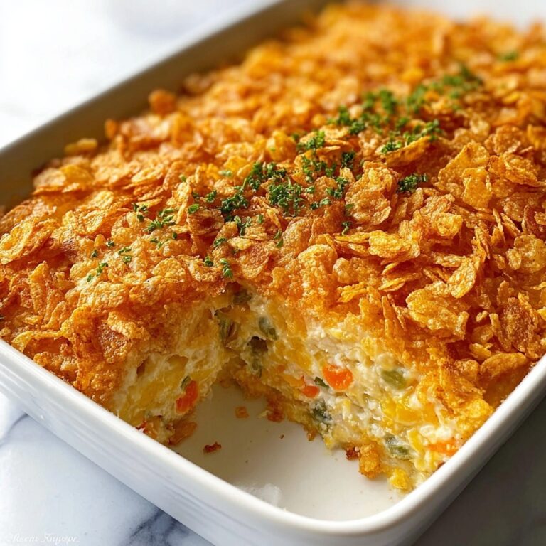 Easy Chicken Hashbrown Casserole Recipe
