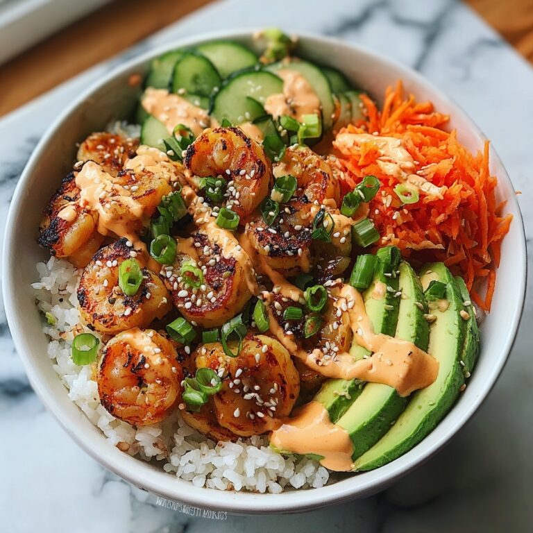Shrimp Rice Bowls with Spicy Mayo Recipe