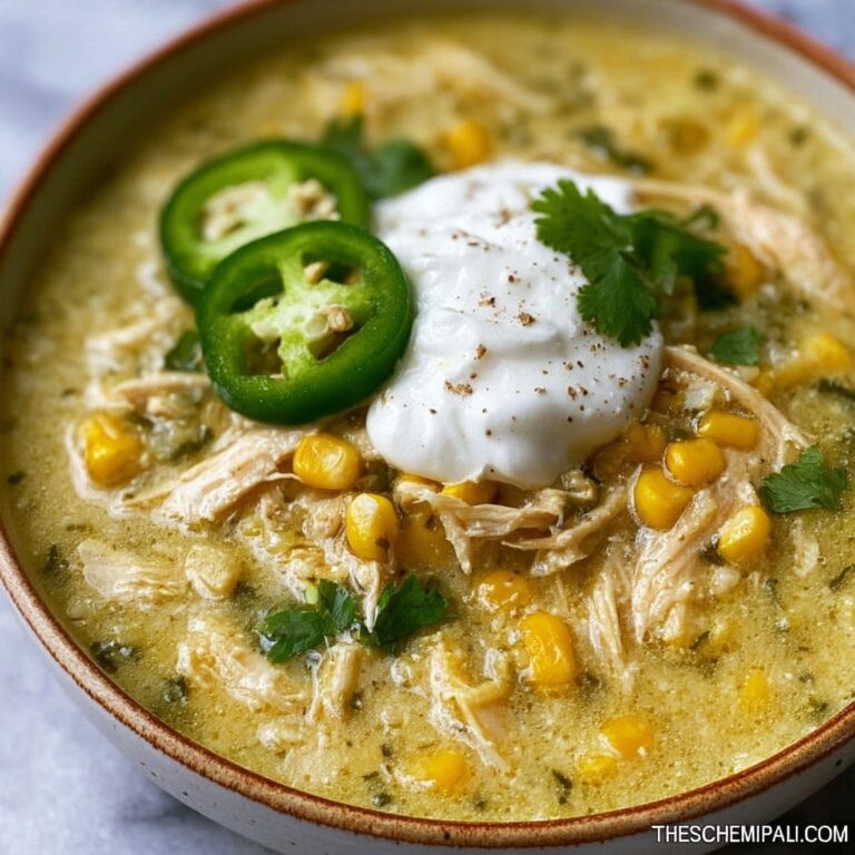 Creamy Green Chicken Chili Recipe