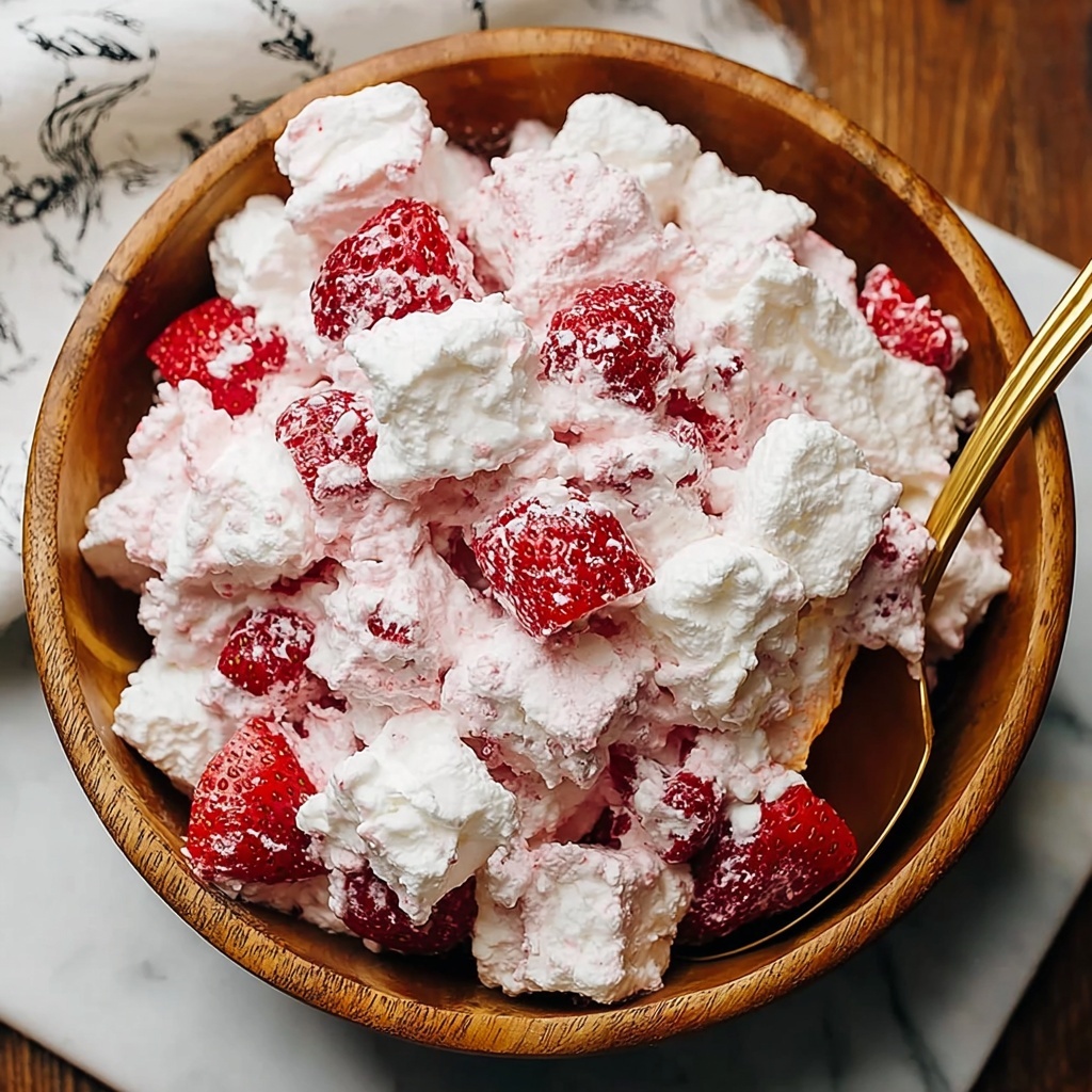 Strawberry Shortcake Fluff Salad Recipe - Recipe Image
