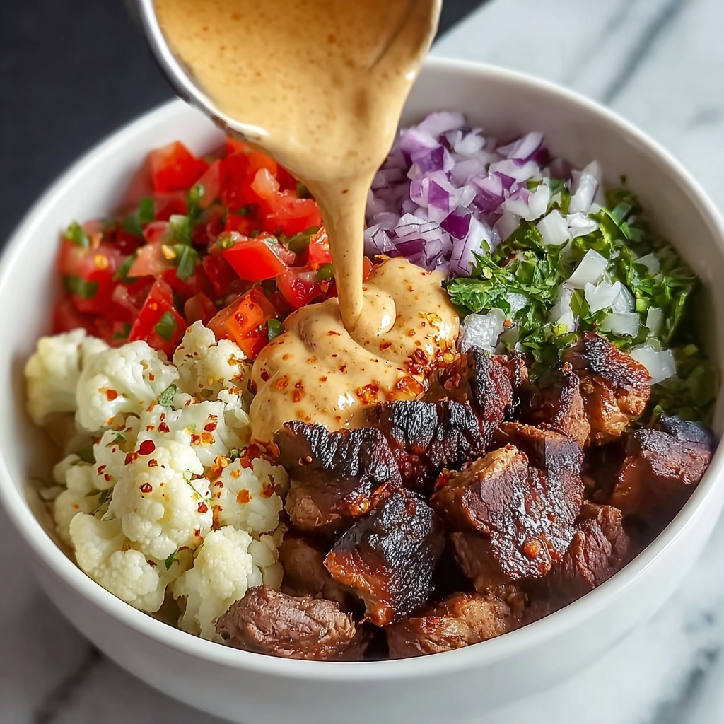 Burrito Bowls with Pico de Gallo & Chipotle Aioli Recipe - Recipe Image