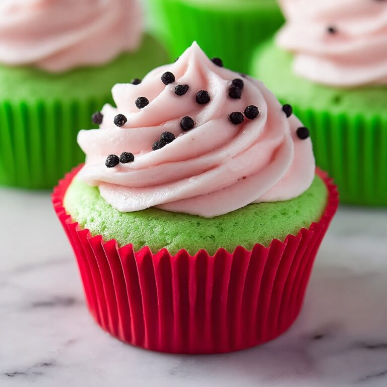 Watermelon Cupcakes Recipe