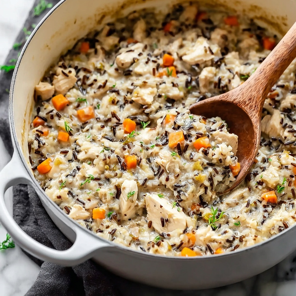 Chicken Wild Rice Casserole Recipe - Recipe Image