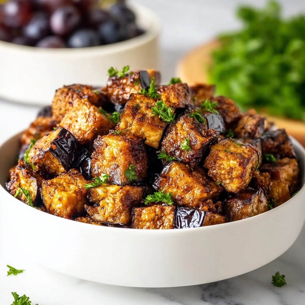 Low-Calorie Air Fryer Eggplant Recipe - Recipe Image