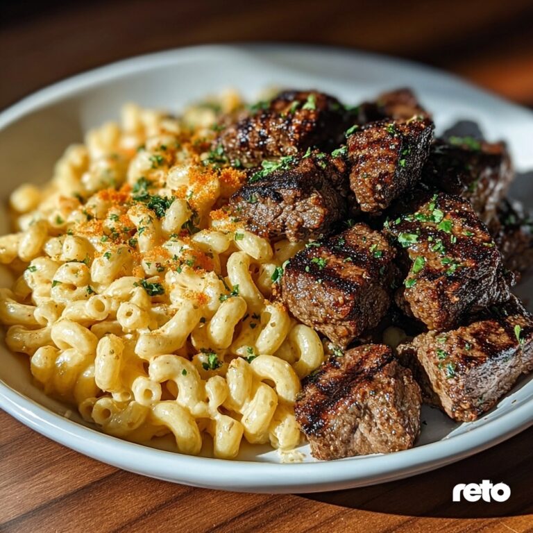 Indulgent Cajun Steak Tips with Cheesy Penne Parmesan Sauce Recipe