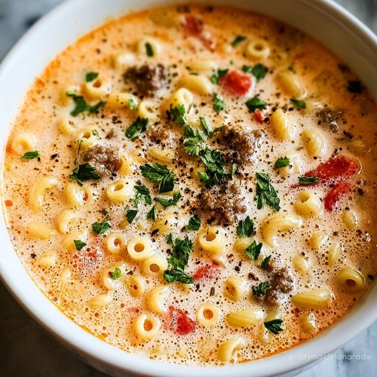 Creamy Parmesan Italian Sausage Ditalini Soup Recipe